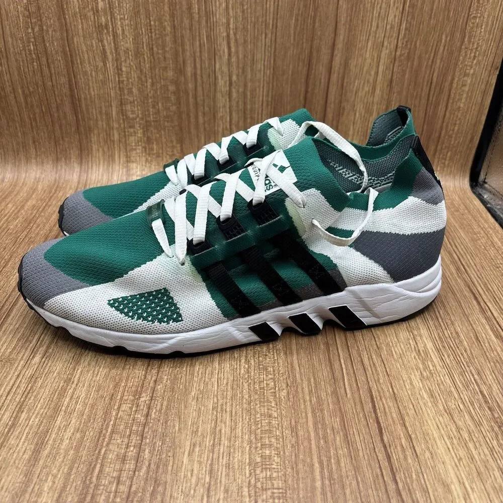 Adidas EQT Running Guidance Multicolored Green Black White Mens size 14 Sneakers